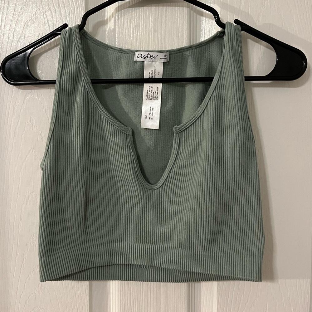Sage Green Tank Top